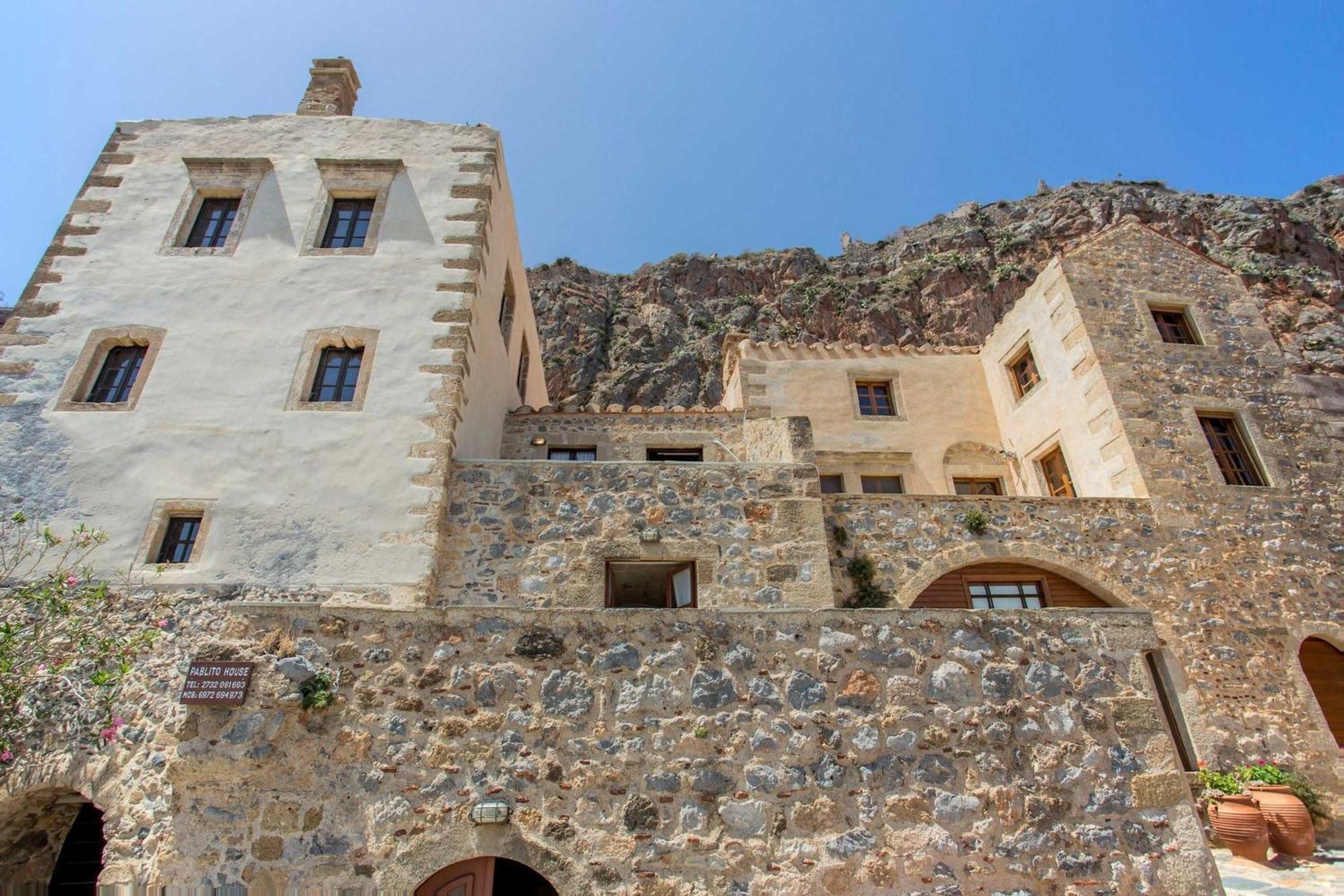 Pablito House-Seaview Monemvasia Nests 外观 照片